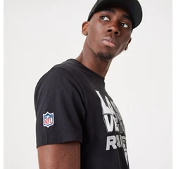 New Era T-Shirt NFL Gradient Las Vegas Raiders (1-tlg) Blau/Gold/Schwarz/Rot/Grau