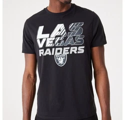 New Era T-Shirt NFL Gradient Las Vegas Raiders (1-tlg) Blau/Gold/Schwarz/Rot/Grau