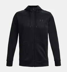 Under Armour UA Armour Fleece FZ Hoodie schwarz