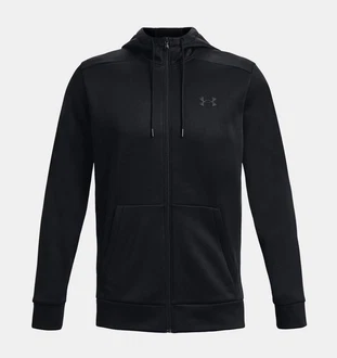 Under Armour UA Armour Fleece FZ Hoodie schwarz