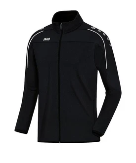 Jako Sweatjacke Classico Freizeitjacke Schwarz/Weiß