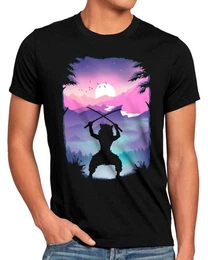 T-Shirt Inosuke Sunset demon slayer anime japan manga cosplay