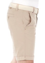 riverso Herren Chino Shorts RIVHenry Gürtel Bermuda Kurze Hose 
