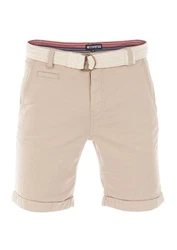 riverso Herren Chino Shorts RIVHenry Gürtel Bermuda Kurze Hose 