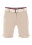 riverso Herren Chino Shorts RIVHenry Gürtel Bermuda Kurze Hose 