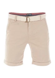 riverso Herren Chino Shorts RIVHenry Gürtel Bermuda Kurze Hose 
