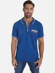 Jan Vanderstorm Poloshirt TOIKA Blau/Dunkelblau