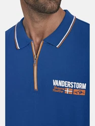 Jan Vanderstorm Poloshirt TOIKA Blau/Dunkelblau