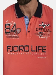Jan Vanderstorm Poloshirt LADISLAUS Rot/Orange