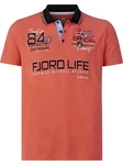 Jan Vanderstorm Poloshirt LADISLAUS Rot/Orange