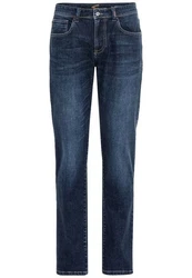 camel active Skinny-fit Jeans Dunkelblau/Blau/Hellblau
