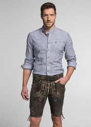 Shorts Friedrich aus Ziegenveloursleder