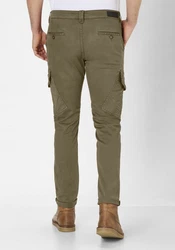Redpoint Cargohose Kingston Tapered Fit Chinohose Khaki/Dunkelgrün