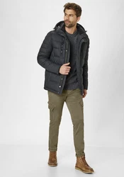 Redpoint Cargohose Kingston Tapered Fit Chinohose Khaki/Dunkelgrün