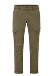 Redpoint Cargohose Kingston Tapered Fit Chinohose Khaki/Dunkelgrün