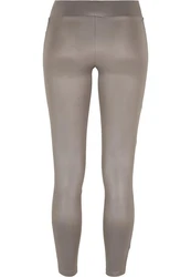 Urban Classics Damen Ladies Synthetic Leather Cycle Shorts 