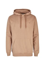 Cleptomanicx Kapuzensweatshirt Ligull Braun/Beige/Khaki
