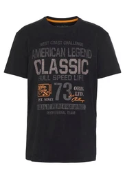 T-Shirt Kurzarm, unifarben, Rundhals, aus Baumwolle