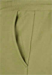 URBAN CLASSICS Herren Organic Cargo Sweatshorts Dunkelgrün/Khaki/Grün