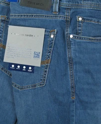 Pierre Cardin 5-Pocket Jeans Lyon Tapered Futureflex Blau/Hellblau