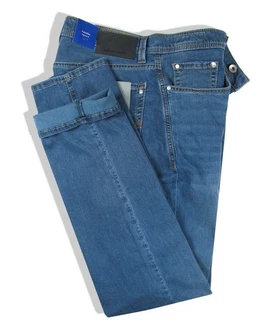 Pierre Cardin 5-Pocket Jeans Lyon Tapered Futureflex Blau/Hellblau