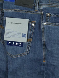 Pierre Cardin 5-Pocket Jeans Lyon Tapered Futureflex Blau