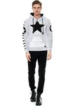 Rusty Neal Kapuzensweatshirt Design Silber/Grau/Weiß