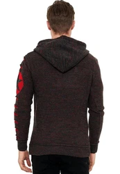 Rusty Neal Kapuzensweatshirt Design Rot