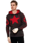 Rusty Neal Kapuzensweatshirt Design Rot
