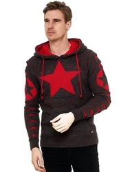 Rusty Neal Kapuzensweatshirt Design Rot