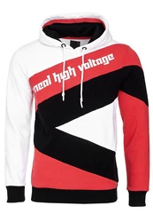 Rusty Neal Kapuzensweatshirt Design Orange/Rot/Mischfarben/Creme