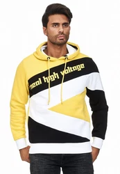 Rusty Neal Kapuzensweatshirt Design Orange/Gelb