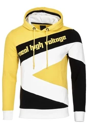 Rusty Neal Kapuzensweatshirt Design Orange/Gelb