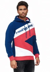 Rusty Neal Kapuzensweatshirt Design Mischfarben/Hellblau/Dunkelblau/Gelb/Blau/Rot/Orange