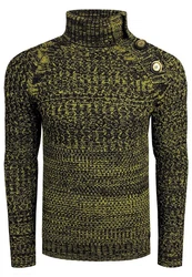Rusty Neal Strickpullover Dunkelgrün/Grün