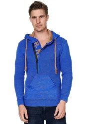Rusty Neal Kapuzensweatshirt Blau/Hellblau
