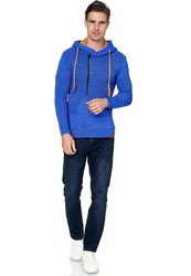 Rusty Neal Kapuzensweatshirt Blau/Hellblau