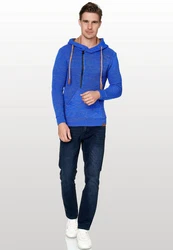 Rusty Neal Kapuzensweatshirt Blau/Hellblau