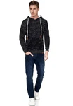 Rusty Neal Kapuzensweatshirt Hellblau/Schwarz Rusty Neal Kapuzensweatshirt Hellblau/Schwarz
