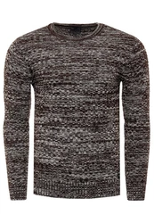Rusty Neal Strickpullover Grau/Schwarz/Dunkelgrau/Hellblau/Grün