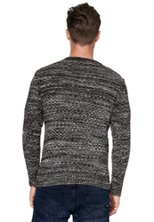 Rusty Neal Strickpullover Grau/Schwarz/Dunkelgrau/Hellblau/Grün