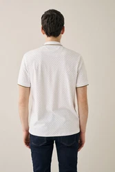 Next Poloshirt Polo-Shirt mit Geoprint 