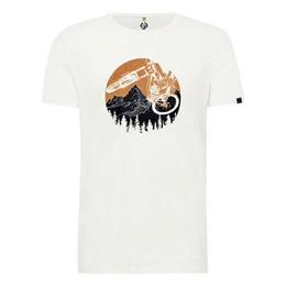 T-Shirt Sevy Remake mit coolem Fahrrad-Print