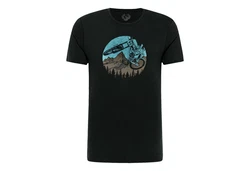 Ragwear T-Shirt Sevy Remake Schwarz/Türkis/Blau/Dunkelgrün