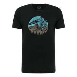 T-Shirt Sevy Remake mit coolem Fahrrad-Print