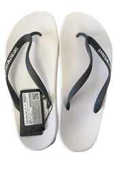 XM290 Swimwear Badezehentrenner Herren Badelatschen mit Logo-Schriftzug
