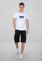 ALPHA INDUSTRIES Shorts 'Jet' Schwarz/Dunkelblau