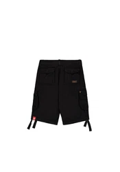 ALPHA INDUSTRIES Shorts 'Jet' Schwarz/Dunkelblau