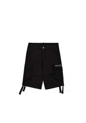 ALPHA INDUSTRIES Shorts 'Jet' Schwarz/Dunkelblau