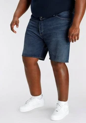 Levi's Jeansbermudas 501 HEMMED SHORTS Dunkelblau/Hellblau/Blau
